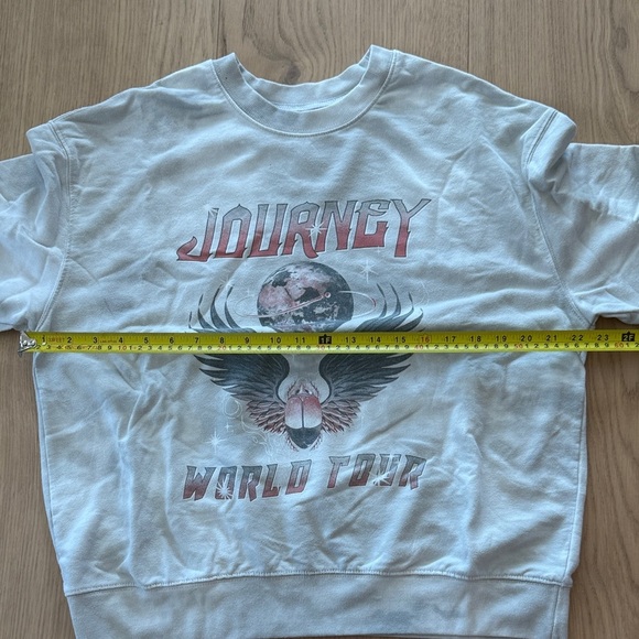 Target Journey Graphic Women's Sweatshirt - Gray Tie Dye - Picture 5 of 8